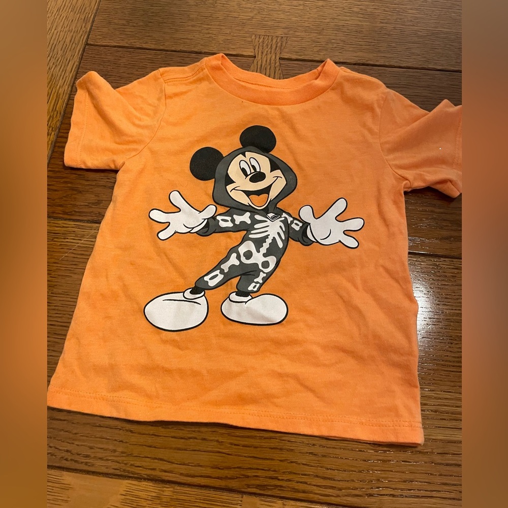 Disney Mickey Skeleton Shirt